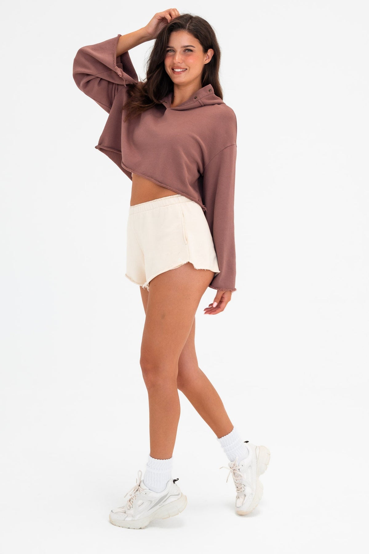 Vitality Homebody® Dolphin Short - Ivory Washed