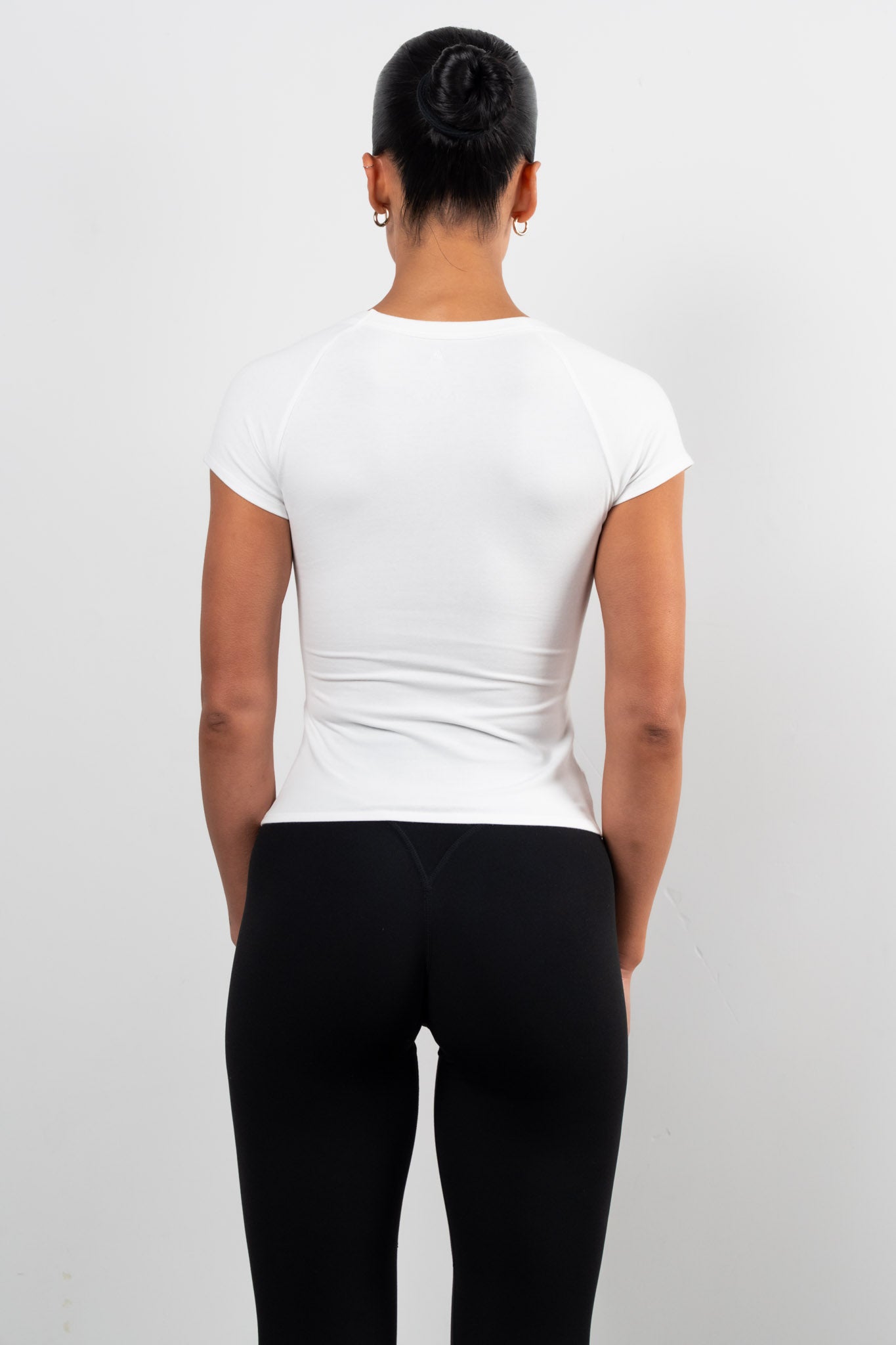 Vitality Basis® Raglan Tee - Snow