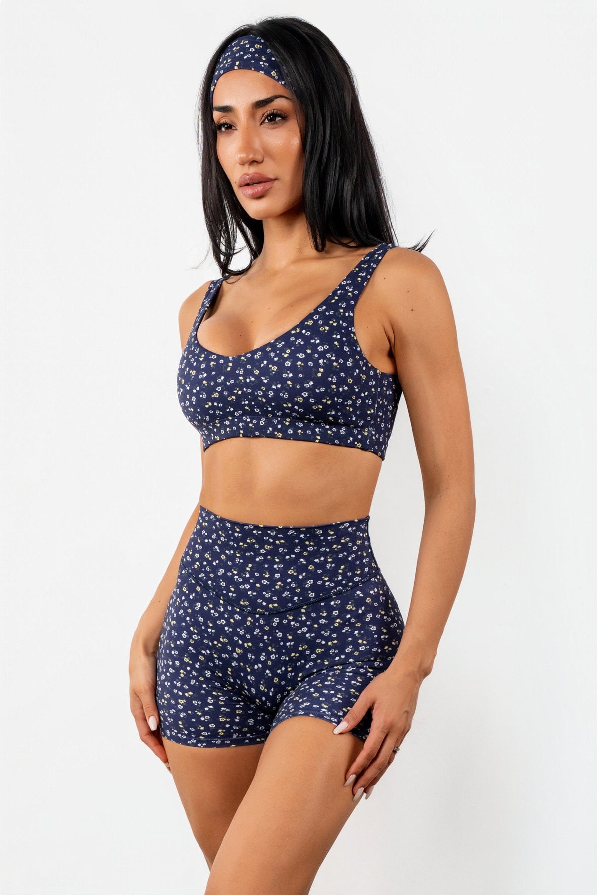 Cloud II™ V Bra - Oxford Microfloral
