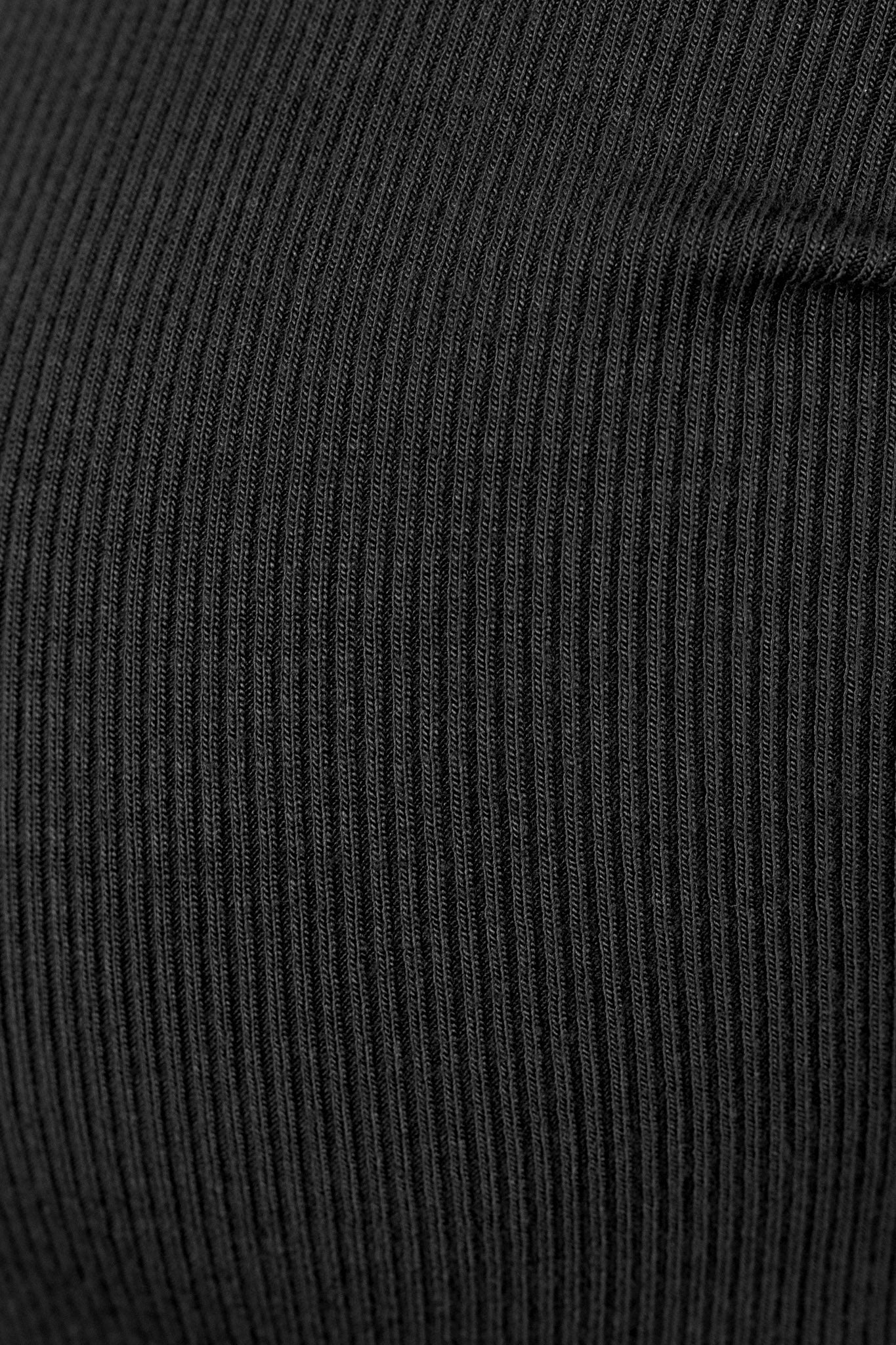 Vitality Essential Rib Scoop Top - Midnight