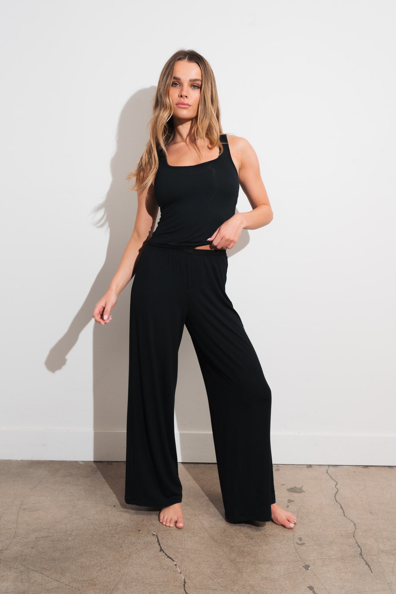 Vitality Float Rib Boxer Pant - Midnight