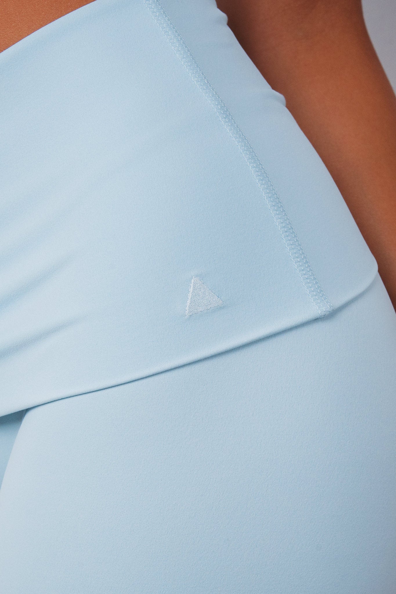 Cloud II™ Foldover Mini Short - Clear Sky Washed
