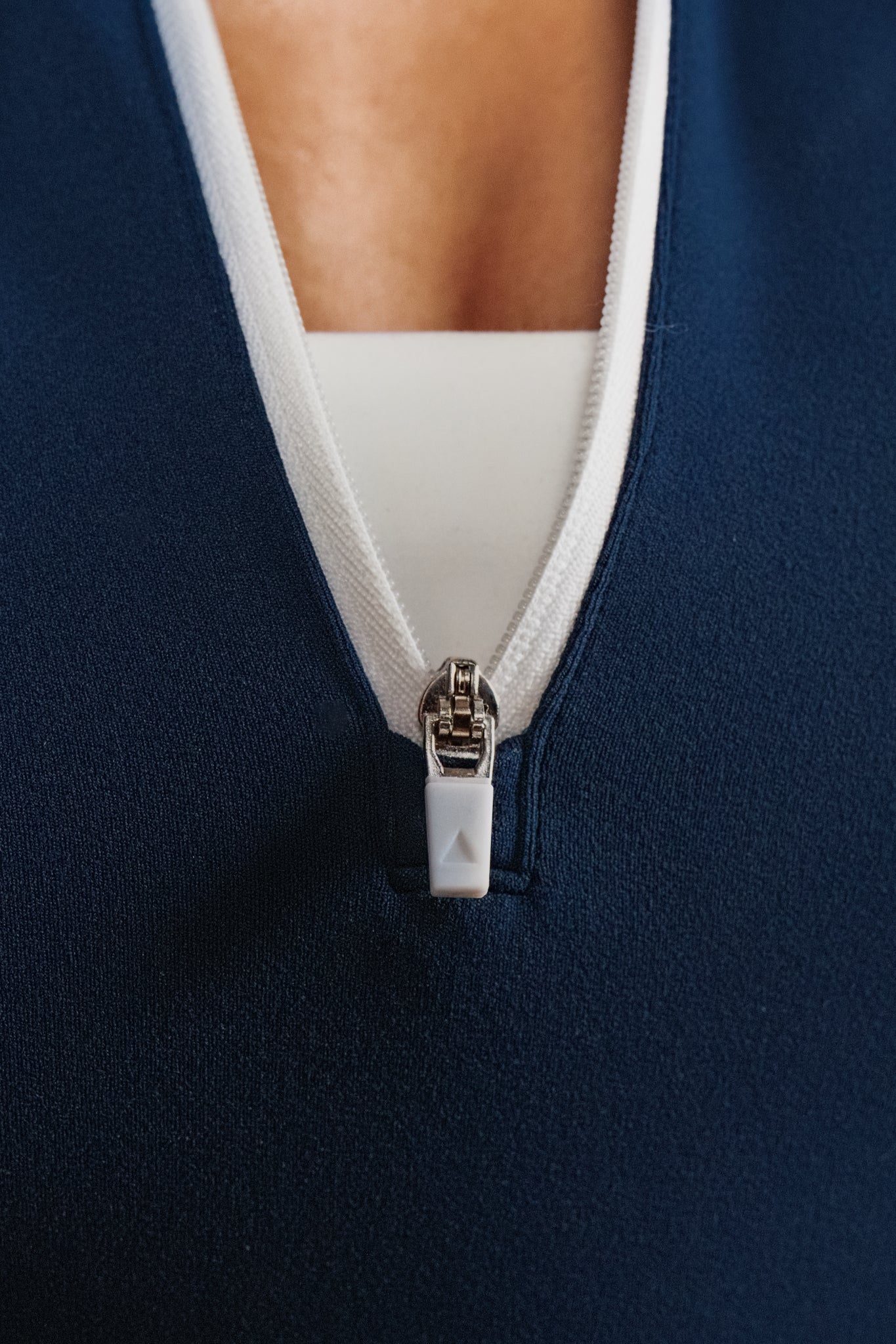 Cloud II™ Fitted Half Zip - Nocturne Contrast