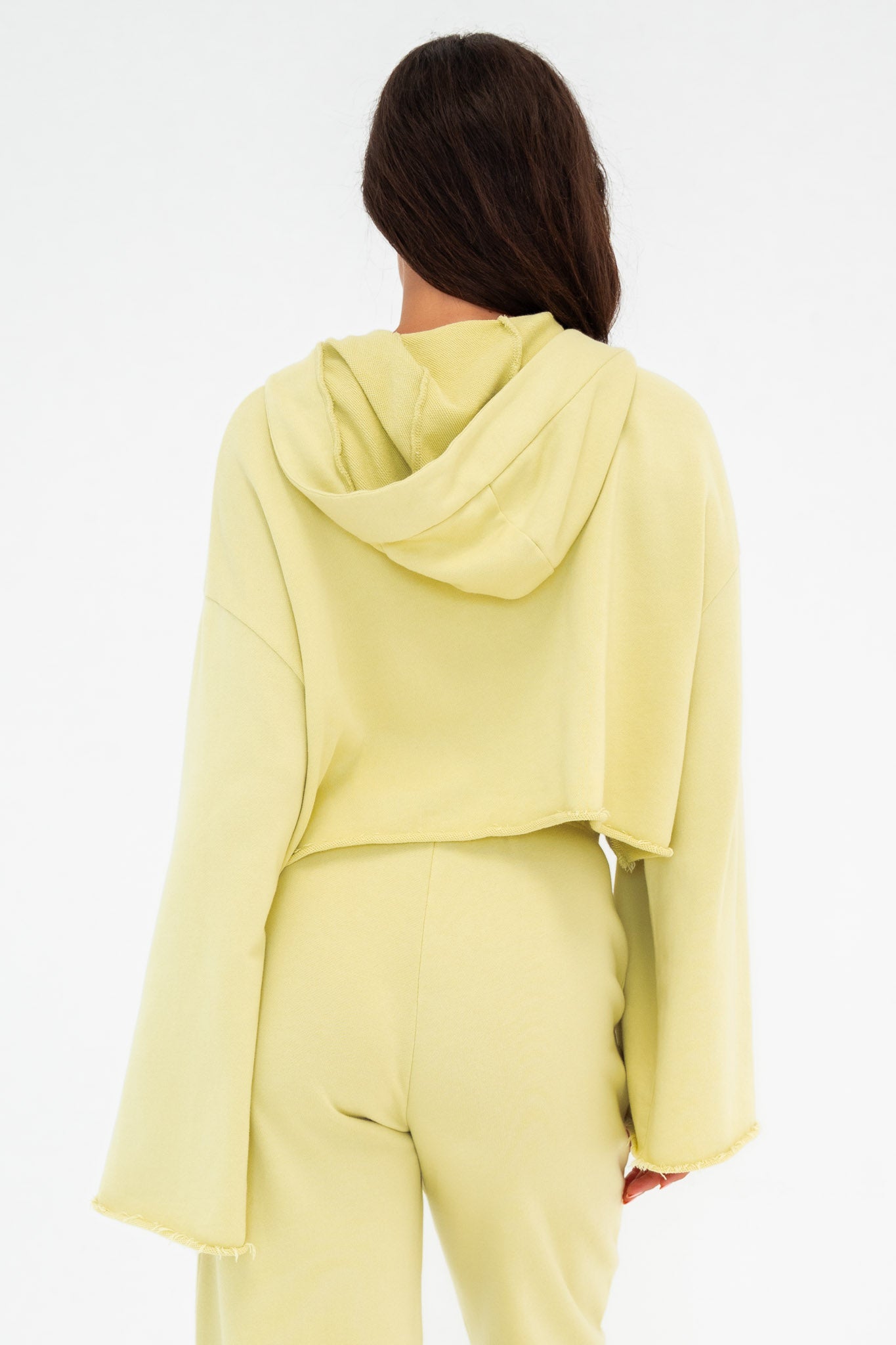 Vitality Homebody® Bell Sleeve Hoodie - Pear Washed