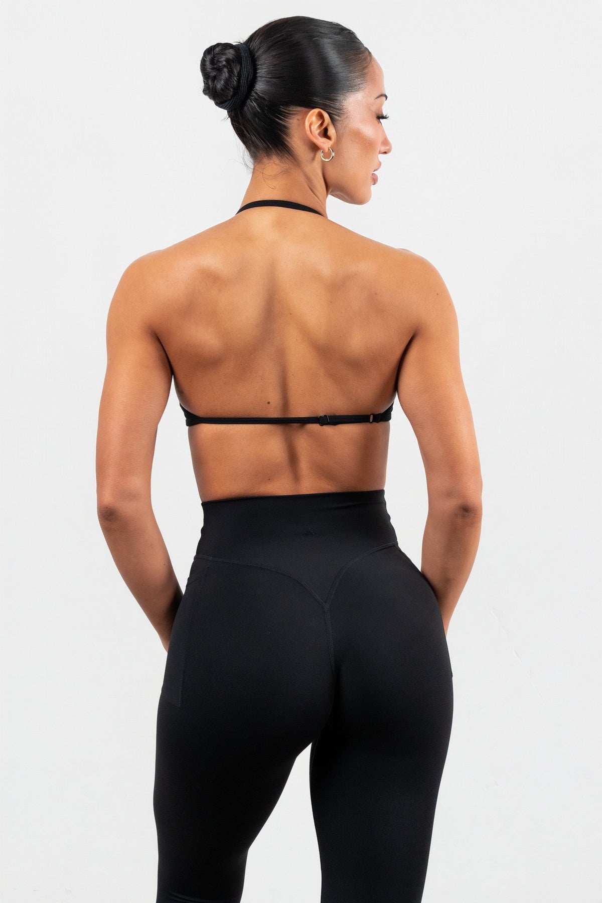 Cloud II™ Micro Halter Bra - Midnight