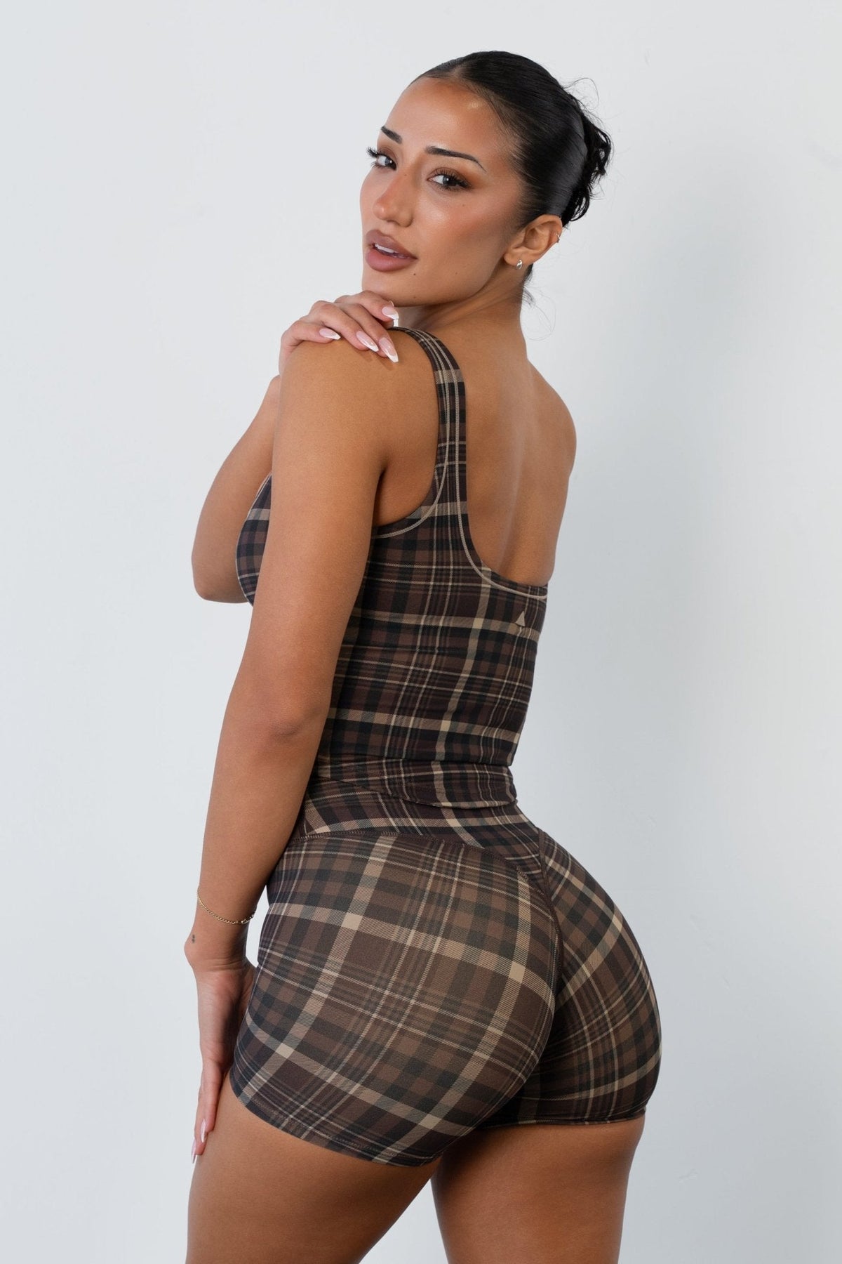 Cloud II™ U Tank - Espresso Plaid