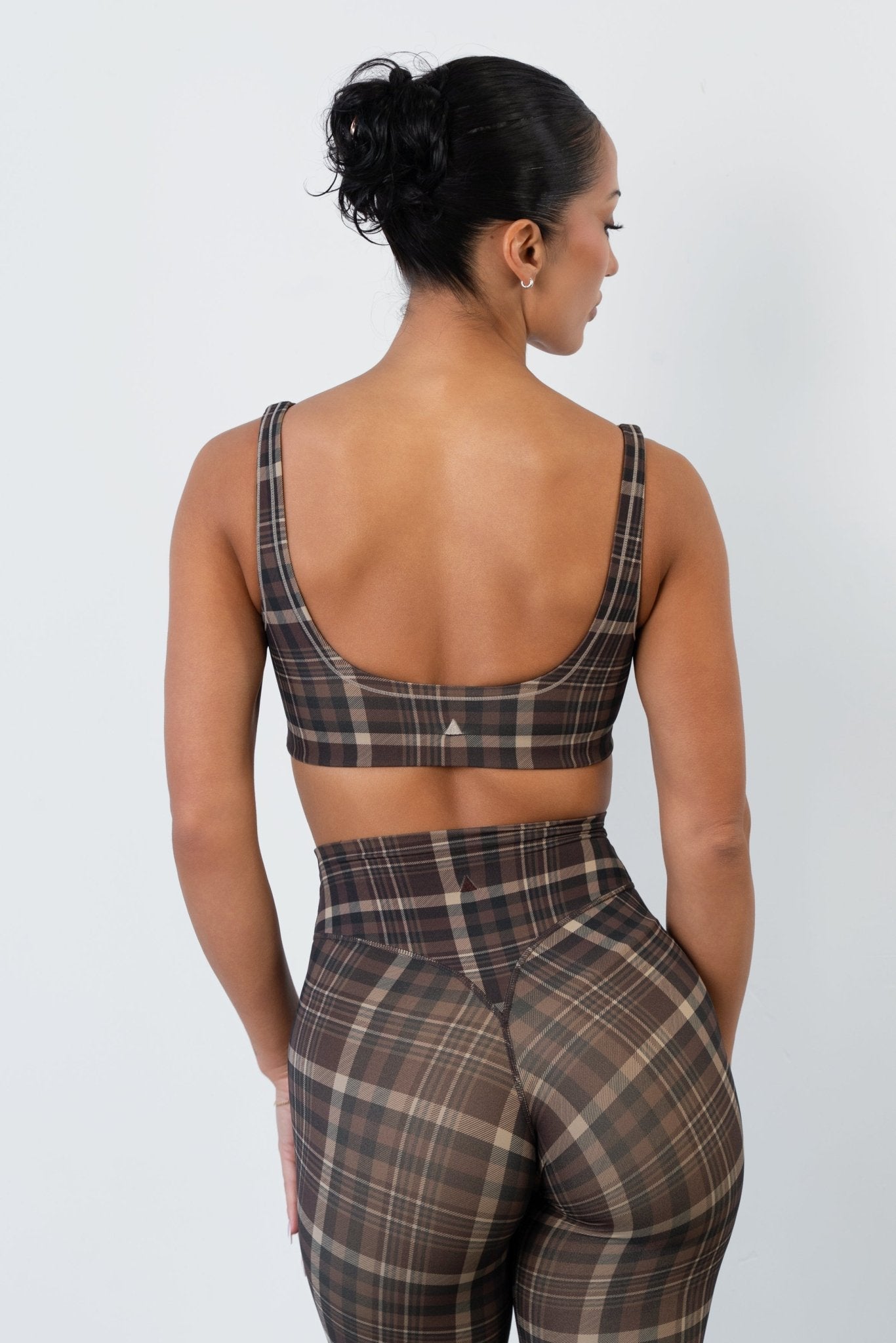 Cloud II™ U Bra - Espresso Plaid