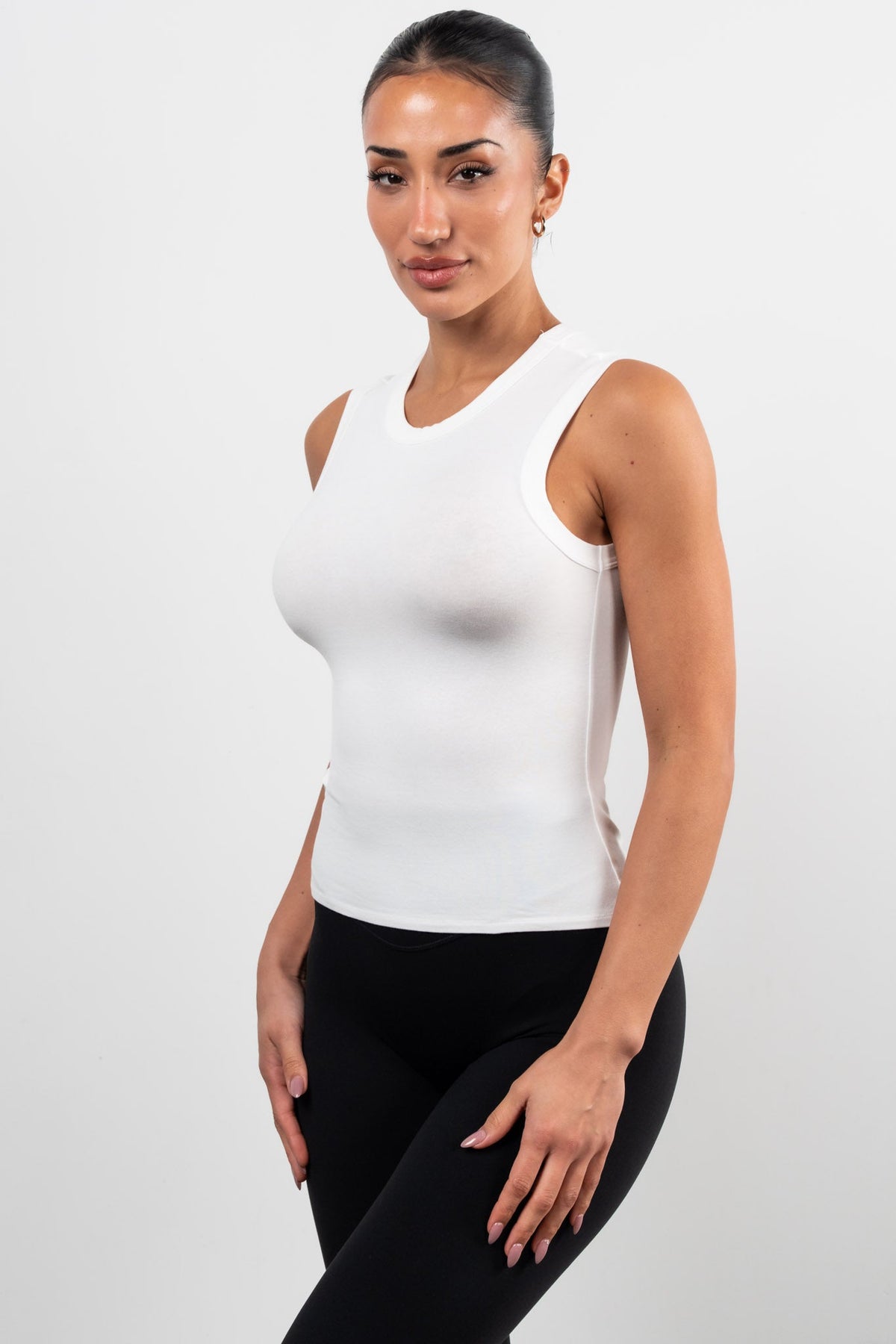 Vitality Basis® Muscle Tank - Snow