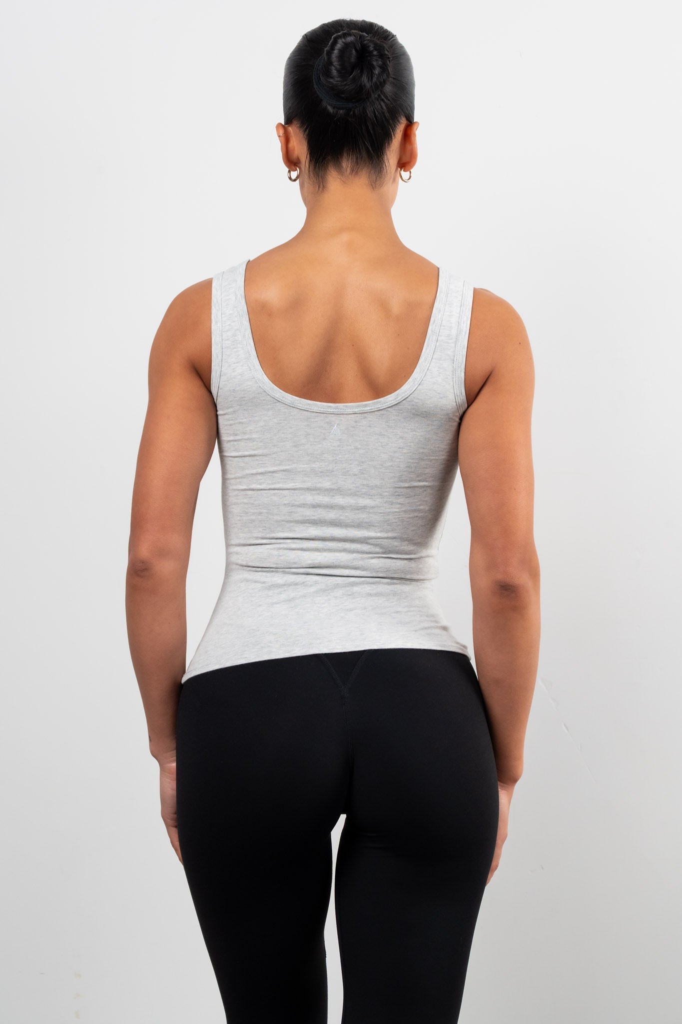 Vitality Basis® U Tank - Stone Heather
