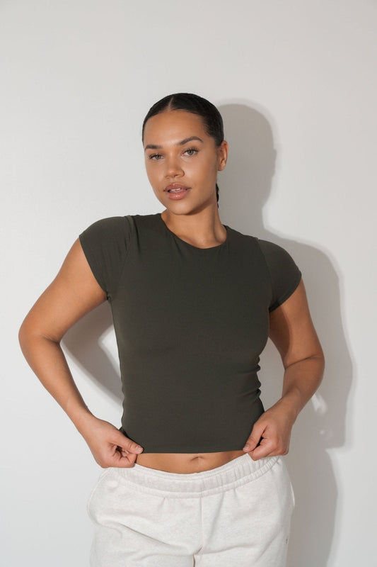 Cloud II™ Crew Tee - Olive