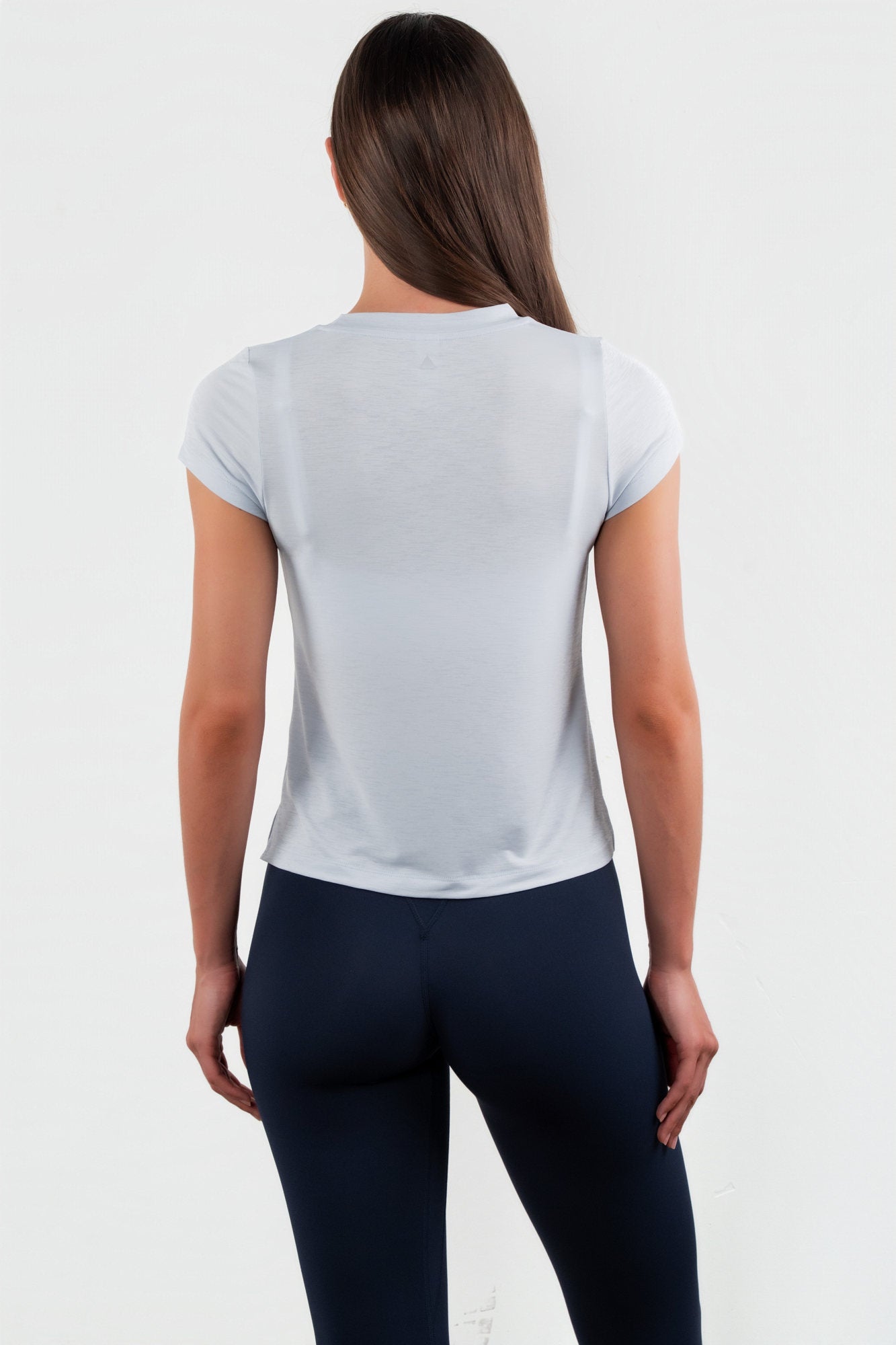 Vitality Flow Simple Tee - Steel