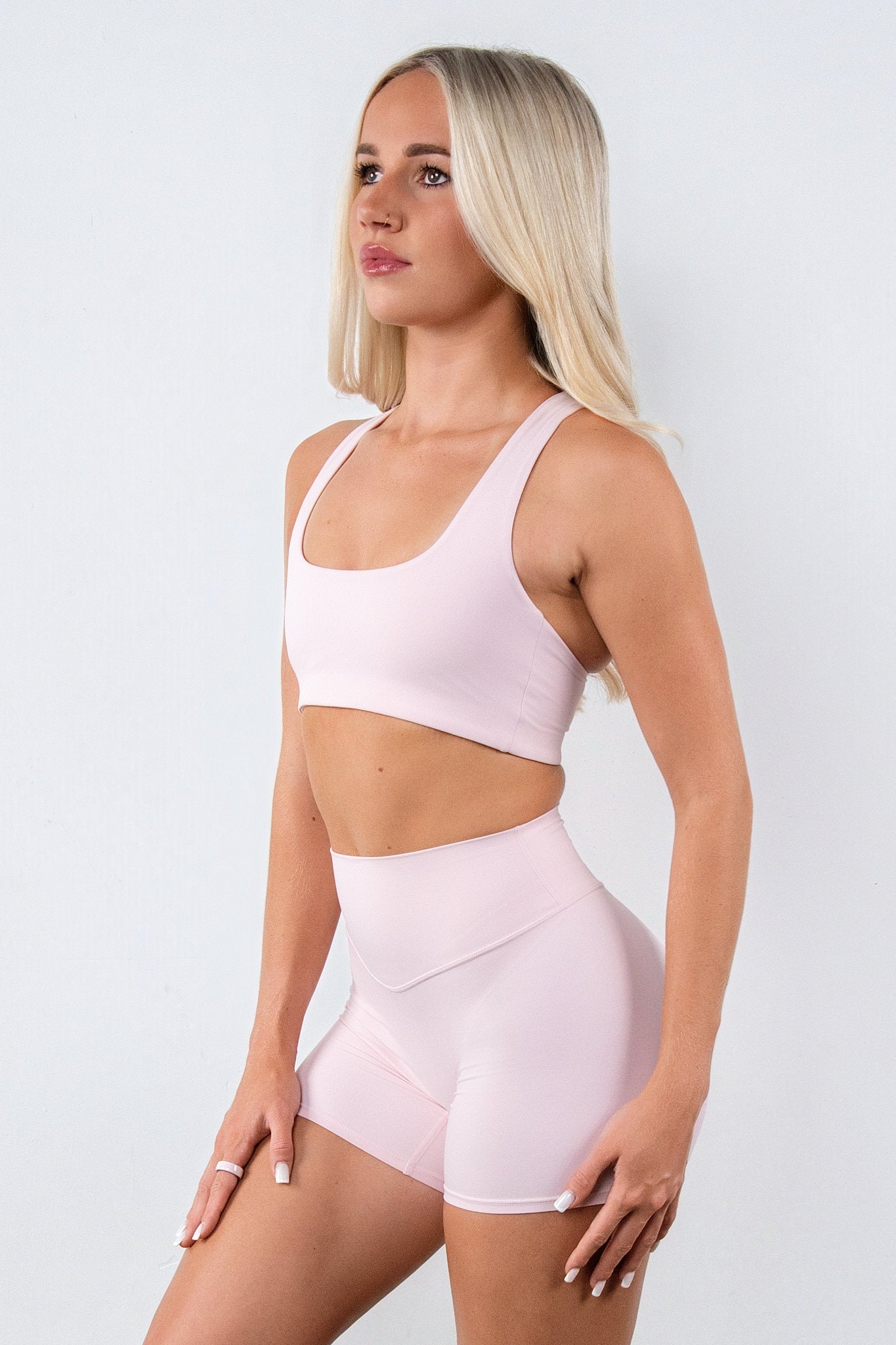 Cloud II™ Core High Bra - Rose Quartz