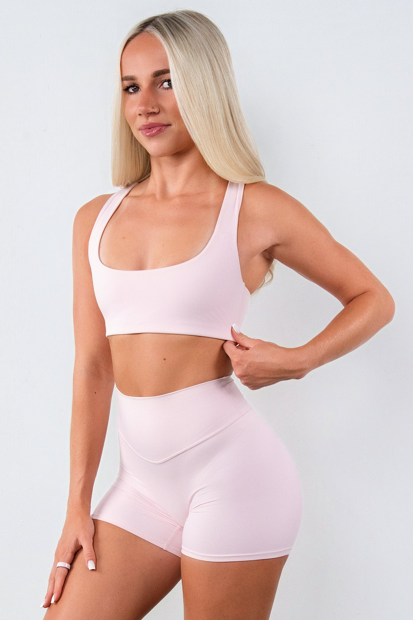 Cloud II™ Core Low Bra - Rose Quartz