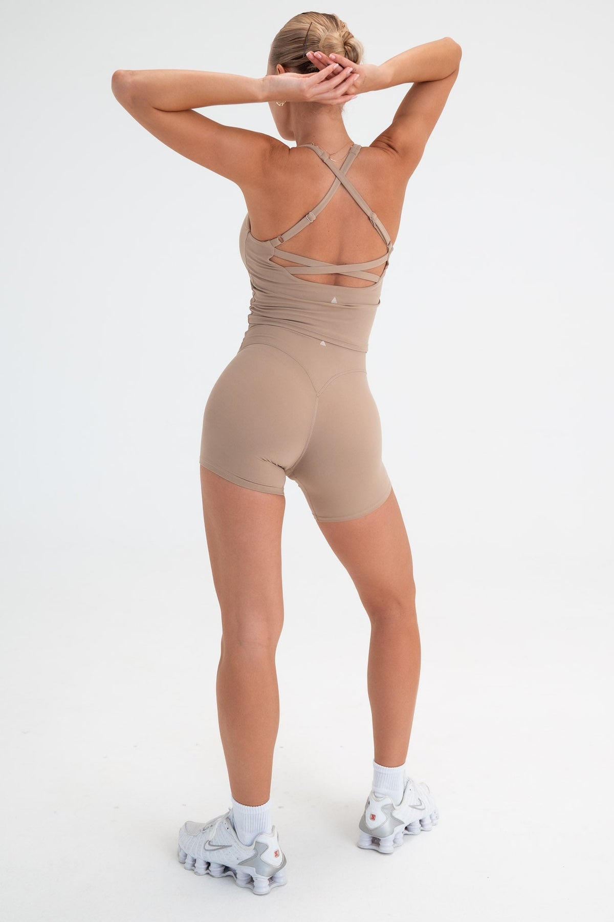 Cloud II™ Lace Up Tank - Khaki