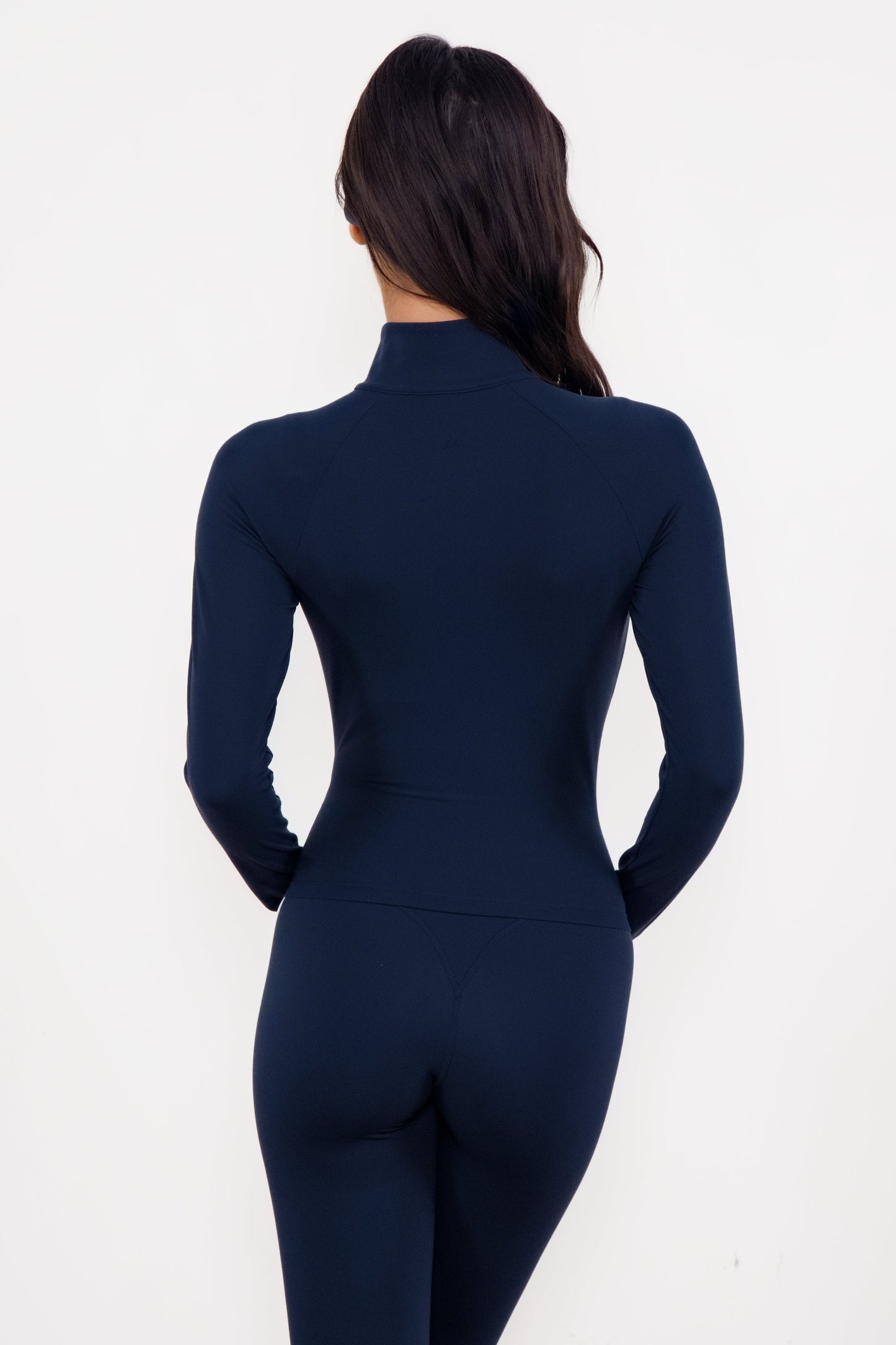 Cloud II™ Fitted Half Zip - Nocturne Contrast