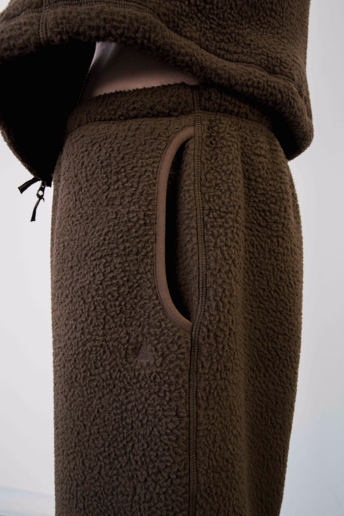 Vitality Polar Fleece Jogger - Toasted Walnut