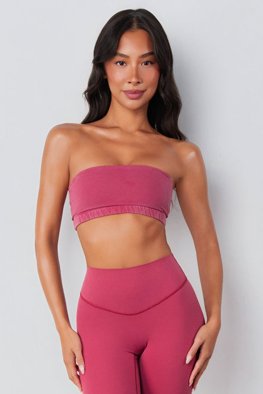 Cloud II™ Bandeau Bra - Passionfruit Washed