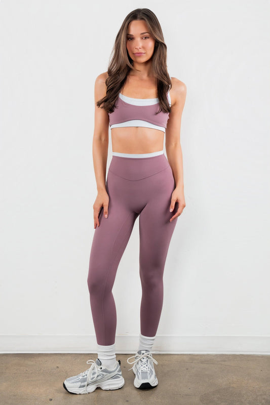 Cloud II™ Contrast Pant - Earthy Plum