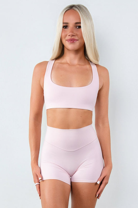 Cloud II™ Core Low Bra - Rose Quartz