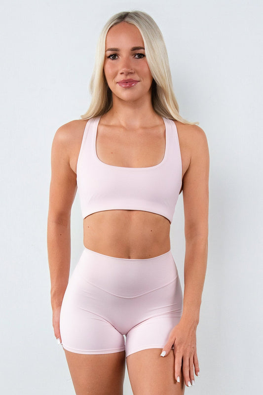 Cloud II™ Core High Bra - Rose Quartz